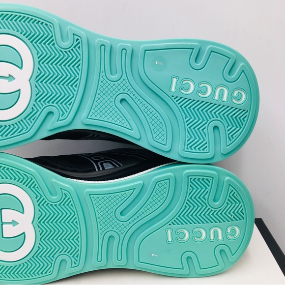 Gucci Ultrapace R Sneakers- Yellow/ Grey- 623109 - Picture 11 of 14